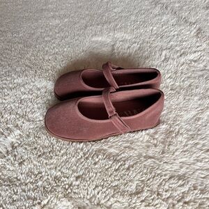 Zara Girls Pink Mary Jane Shoes Sz 28 (12)